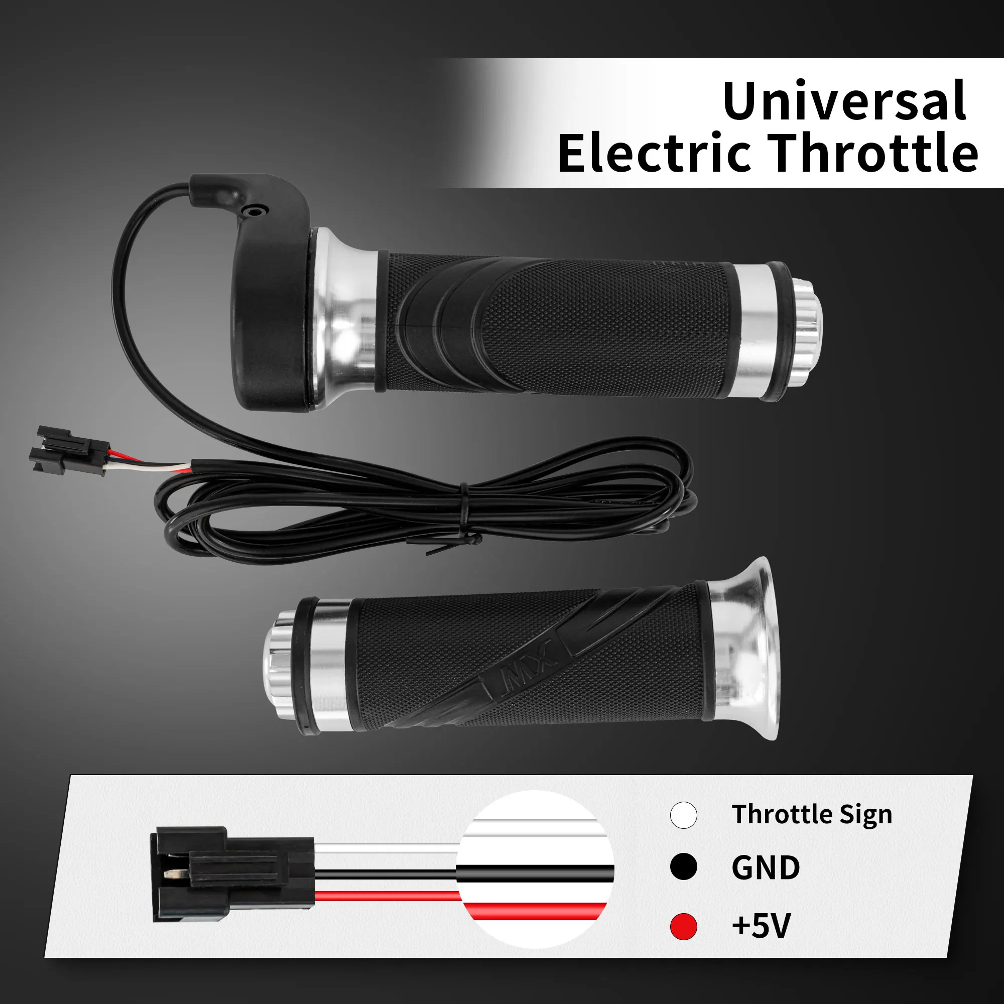 Ebike Conversion Kit 72V 3000W - Bicicleta Electrica Twist Throttle 12V -