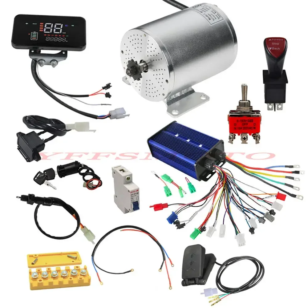 72V 3000W Brushless Motor MY10 - Ebike Conversion Kit 72V 3000W ulasan dan harga