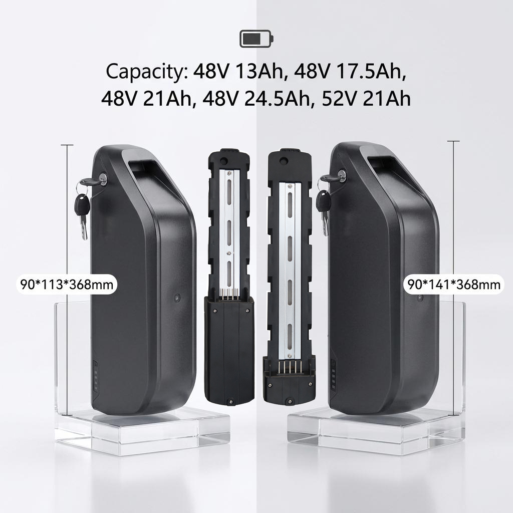 48 Volt Hailong E-Bike Battery - Ebike Battery 48V 20Ah Hailong ulasan dan harga