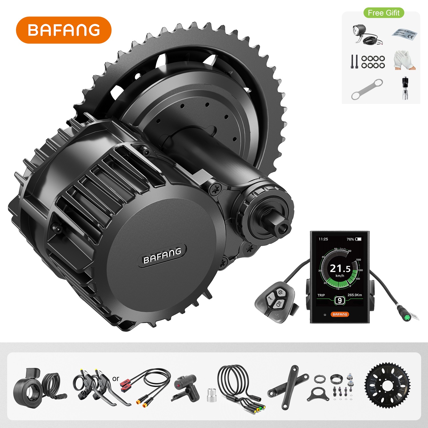Bafang UART 48V/52V 1000W Mid  - Mid Drive Motor Kit 52V 1000W ulasan dan harga