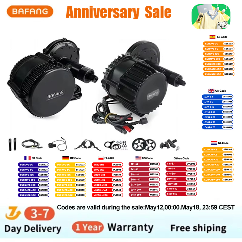 Bafang BBSHD 1000W 52V 48V 68m - Bafang Bbshd 1000W Conversion Kit ulasan dan harga