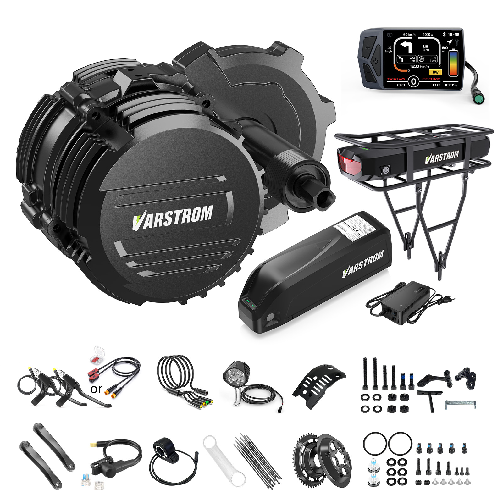 [US STOCK] Varstrom 48V500W 75 - Tongsheng Tsdz2B Mid Drive Motor ulasan dan harga