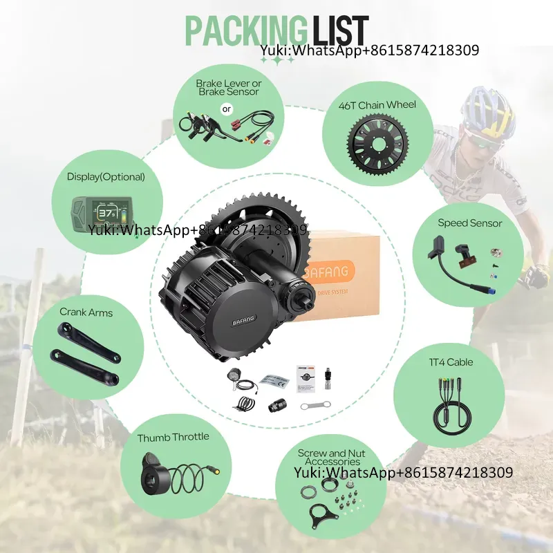 Mid Drive Motor BBSHD 1000W 48 - Mid Drive Motor Kit 52V 1000W ulasan dan harga