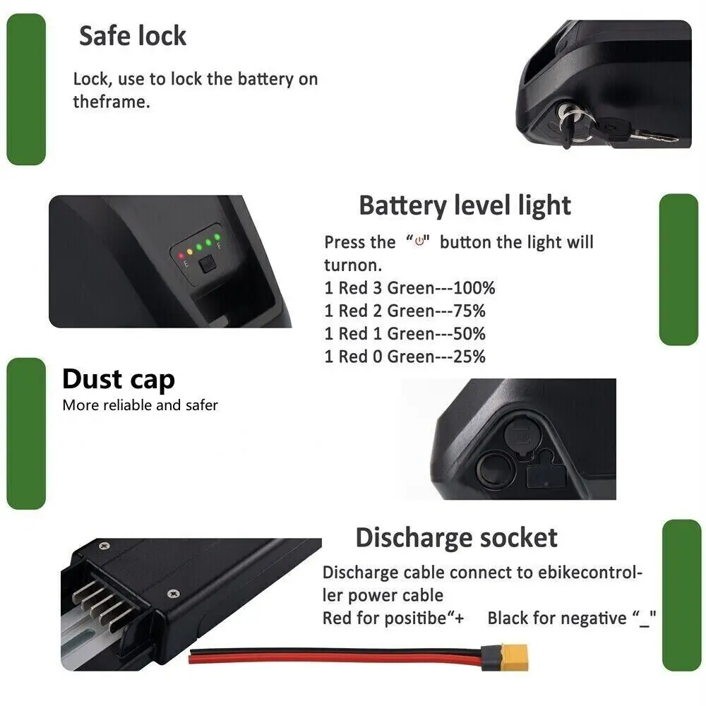 Hailong E-Bike Battery 36V 48V - Ebike Battery 48V 20Ah Hailong ulasan dan harga